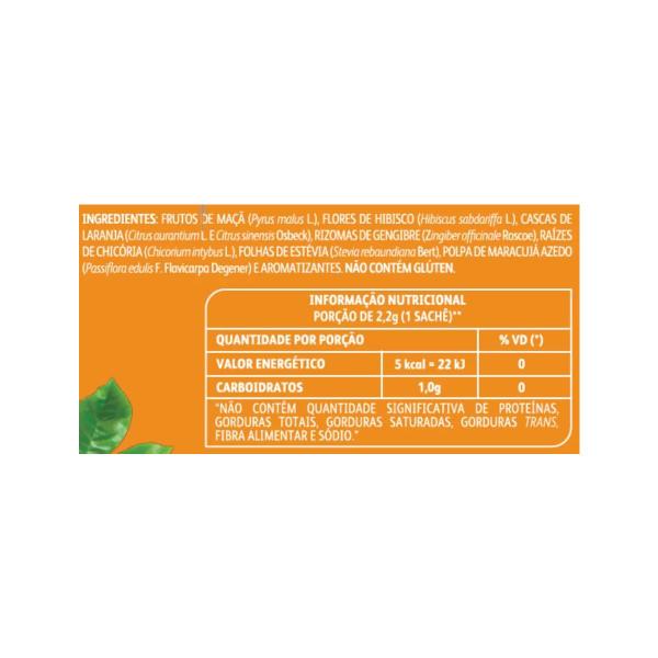 6 Caixas Chá Leão Maracujá C/ Laranja e Gengibre 10 Un 22g Imagem de 6 Caixas Chá Leão Maracujá C/ Laranja e Gengibre 10 Un 22g