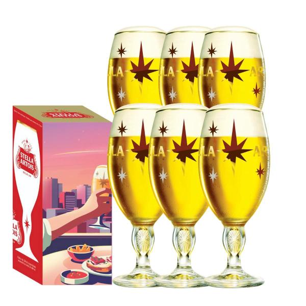 Imagem de 6 Cálices Taça Stella Artois Edição Especial Original Ambev