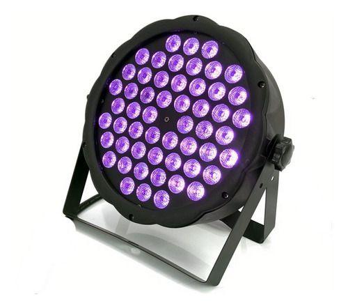 Imagem de 6 Canhao Refletor Led Par 64 Rgb 54 Leds Triled 3w