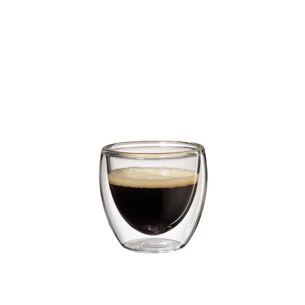 Imagem de 6 Copos De Cafe Vidro Duplo Expresso 80ml - Mimo Style