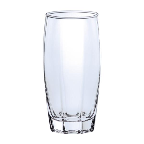 Imagem de 6 Copos de Vidro 370ml Florence Transparente Suco Agua