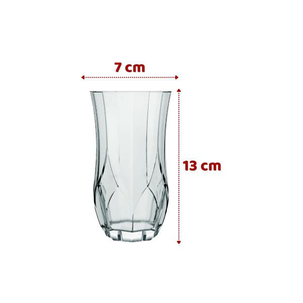 6 Copos De Vidro Ópera 360ml Transparente Água E Suco - NADIR FIGUEIREDO Imagem de 6 Copos De Vidro Ópera 360ml Transparente Água E Suco