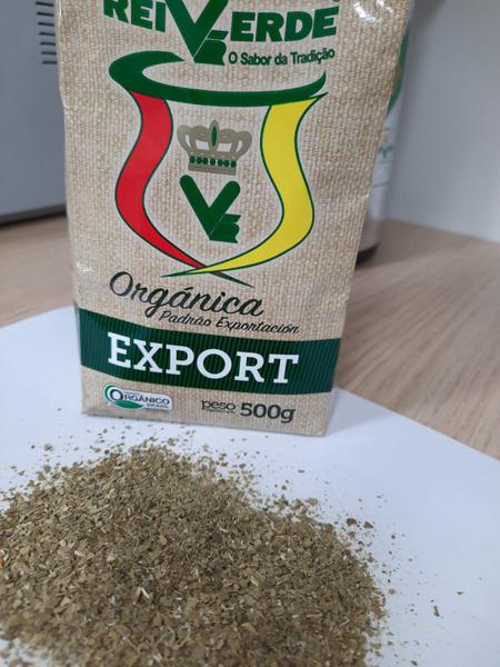 6 Erva Mate Chimarrão REI VERDE EXPORT ORGÂNICA Uruguai 500g Imagem de 6 Erva Mate Chimarrão REI VERDE EXPORT ORGÂNICA Uruguai 500g