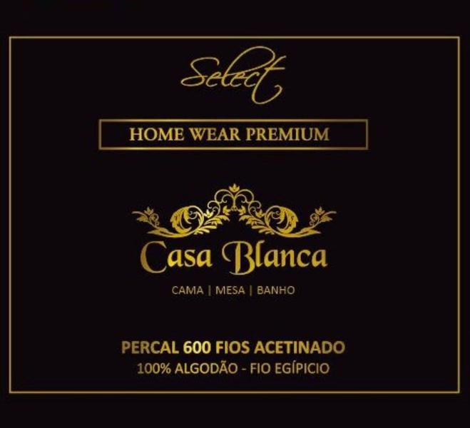 6 Fronhas 4 Abas Percal 600 Fios 100% Algodão Egípcio 50x70 - Casa Blanca Imagem de 6 Fronhas 4 Abas Percal 600 Fios 100% Algodão Egípcio 50x70