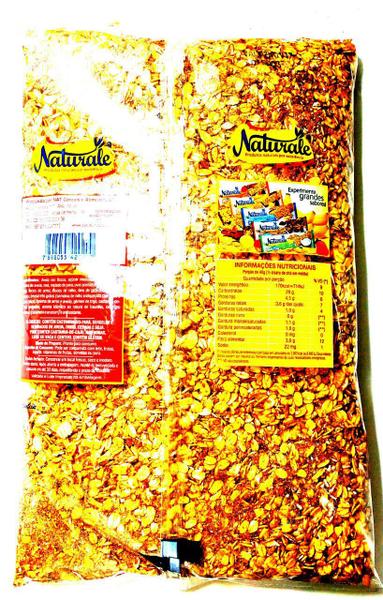 6 Kg Granola Crocante Cereais + Frutas Ideal + Light Regimes - Naturale Imagem de 6 Kg Granola Crocante Cereais + Frutas Ideal + Light Regimes