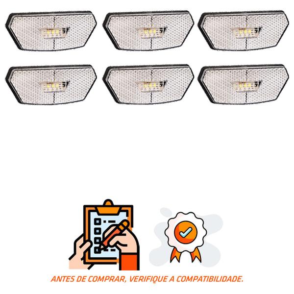 Imagem de 6 Lanterna Diamante Facchini LED Cristal Saída Fios