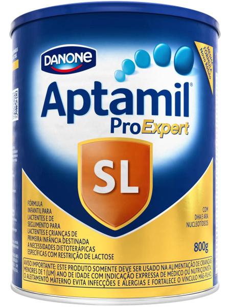 Imagem de 6 latas Fórmula Infantil Em Pó  Danone Aptamil Proexpert Sl  Em Lata De 800g-