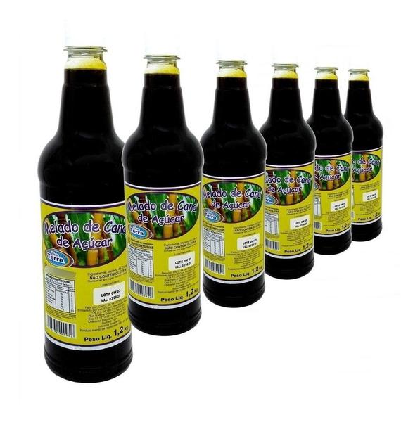 6 Melado De Cana De Açúcar 1,2kg Doces Terra Imagem de 6 Melado De Cana De Açúcar 1,2kg Doces Terra