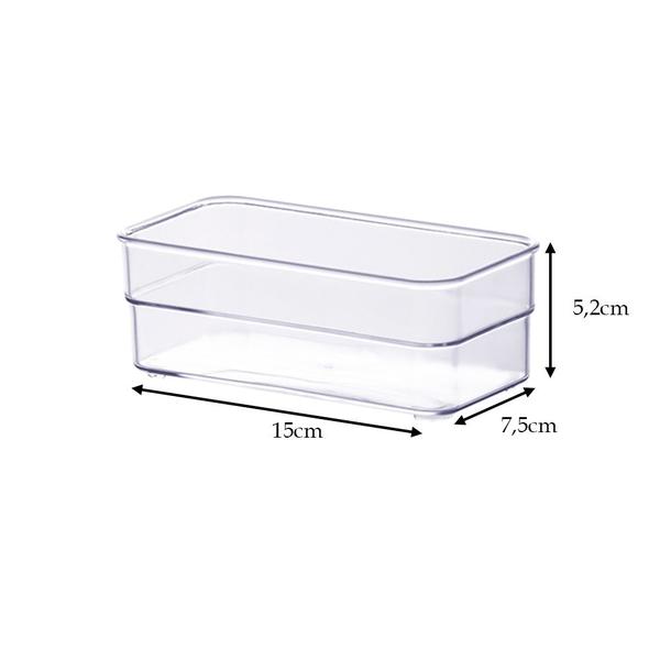6 Organizadores modular cosméticos maquiagem lavabo escritório gaveta multiuso escolar Paramount Imagem de 6 Organizadores modular cosméticos maquiagem lavabo escritório gaveta multiuso escolar Paramount