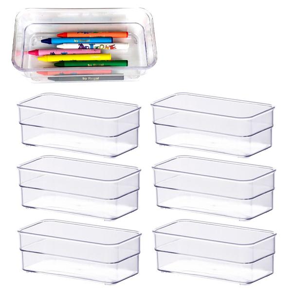 6 Organizadores modular cosméticos maquiagem lavabo escritório gaveta multiuso escolar Paramount Imagem de 6 Organizadores modular cosméticos maquiagem lavabo escritório gaveta multiuso escolar Paramount