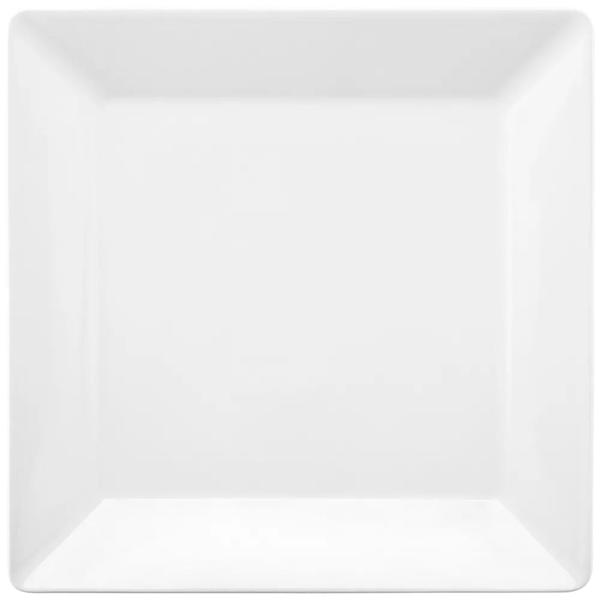 Imagem de 6 Prato raso porcelana quartier white oxford 26,5x26,5cm