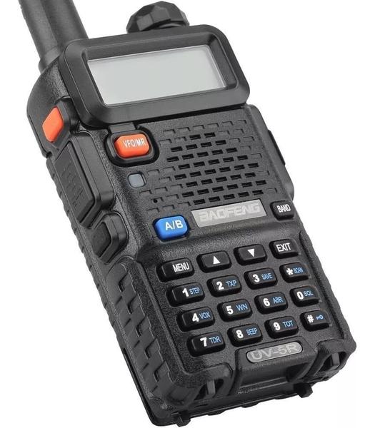 Imagem de 6 rádios comunicadores baofeng uv 5r dual band profissional