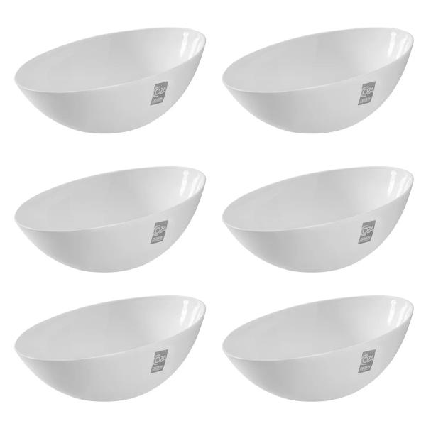 Imagem de 6 Saladeiras Coza Tigela Cozinha Saladeiras Plastico Saladas