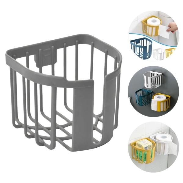 6 Suportes Para Papel Higiênico Organizador Banheiro Adesivo - Sutt Imagem de 6 Suportes Para Papel Higiênico Organizador Banheiro Adesivo