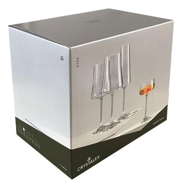 6 Taças Cristal Titanium Vinho Tinto 560ml Bohemia Xtra Imagem de 6 Taças Cristal Titanium Vinho Tinto 560ml Bohemia Xtra