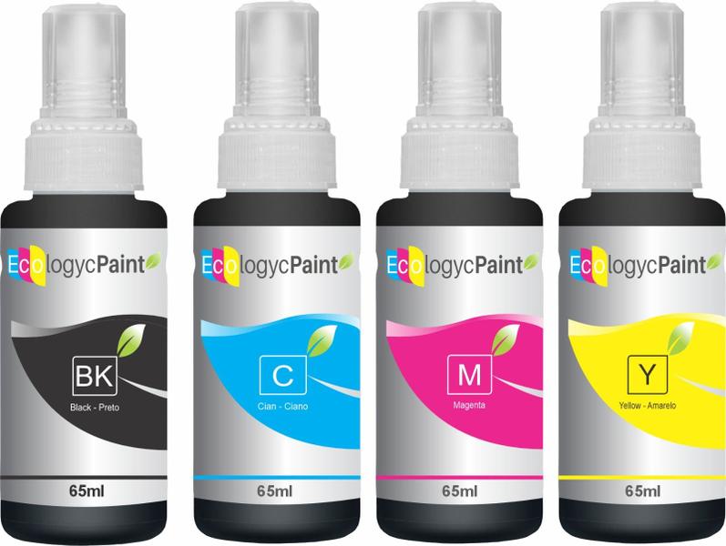 6 tintas para 110 120 220 365 375 380 395 475 495 565 575 - ecologycpaint INKTANK Imagem de 6 tintas para 110 120 220 365 375 380 395 475 495 565 575