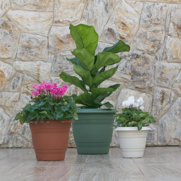 Imagem de 6 VASOS REDONDO PLANTAS JARDIM DECORAÇÃO Nº 28 - 8 L