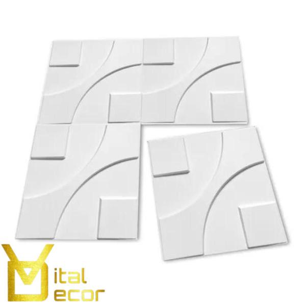 Imagem de 60 Placas De Revestimento 3d Pvc Painel Decorativo Exclusivo