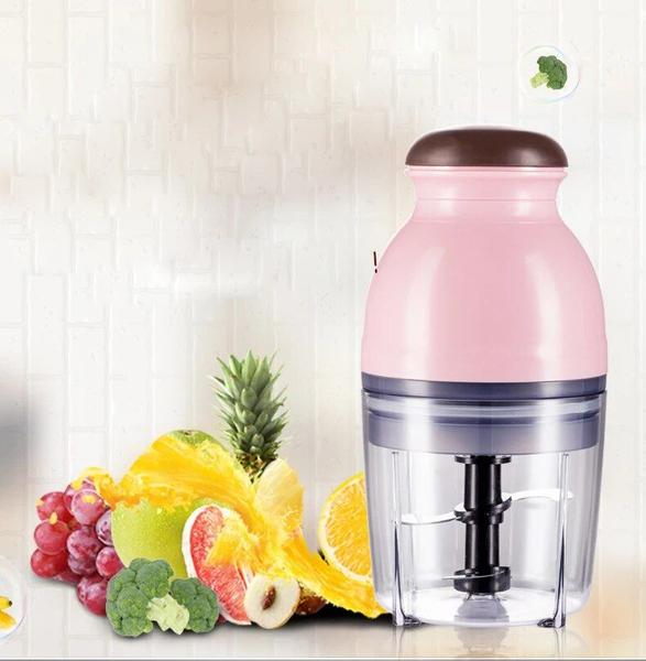 Imagem de 600ml mini moedor de carne elétrico processador alimentos vegetais frutas liquidificador  frutas liquidificador chopper