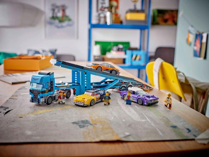 Imagem de 60408- LEGO City - Caminhão-Cegonha com Carros Esportivos