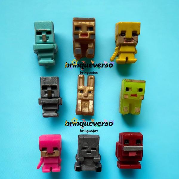 Imagem de 60UN Brinquedos Minecraft Pequenos. Lembrancinhas para Festas MInecraft. (avulso, sem capsula).