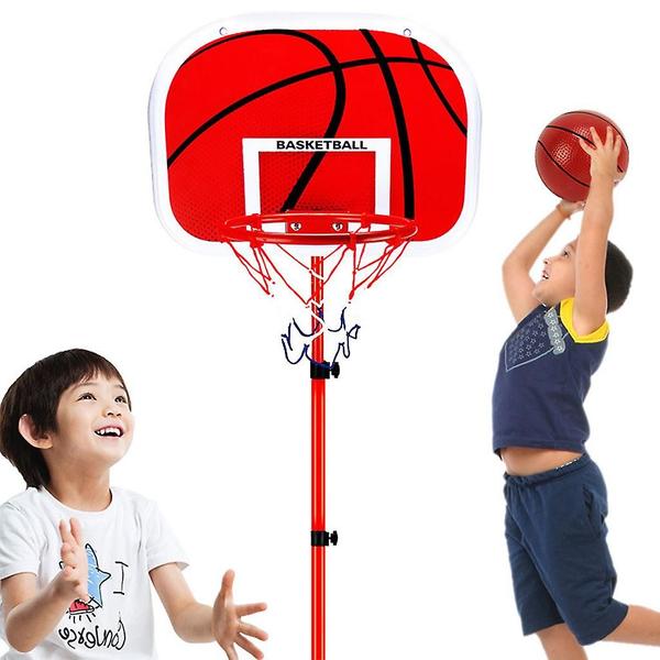 Imagem de 63-150cm basquete stands altura ajustável crianças basquete