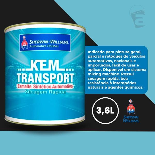 Imagem de 6343 kem transp plus branco brilhante 3,6l