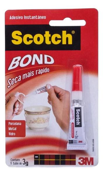 Imagem de 6Un Adesivo Imediato Scotch Bond Efeito Rápido 3g 3m Atacado