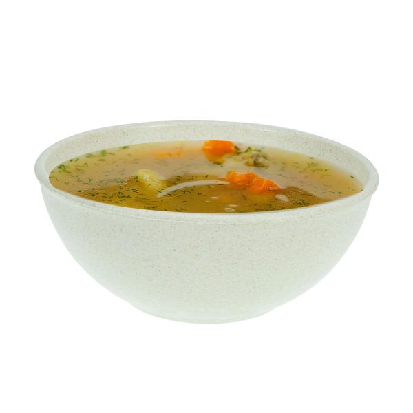 Imagem de 6un TIGELA 500ml BOWL CUMBUCA VASILHA SOPA CALDO BEGE