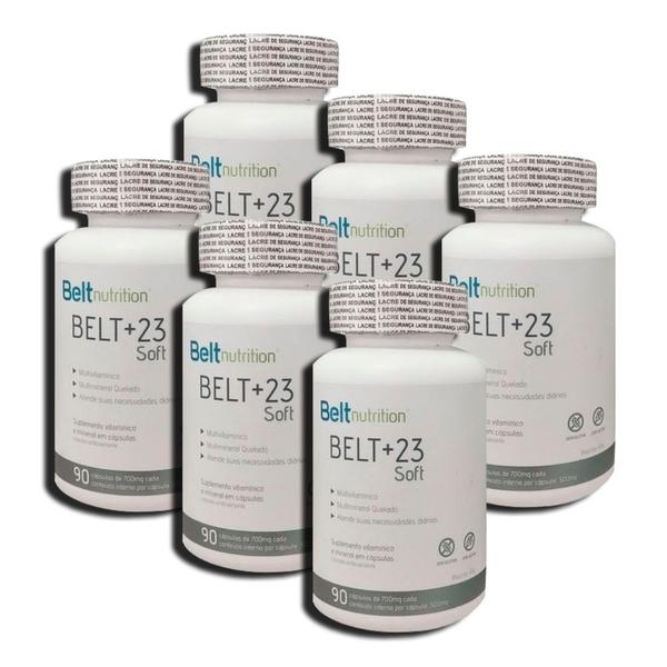 Imagem de 6x Belt +23 Soft Multivitamínico E Multimineral