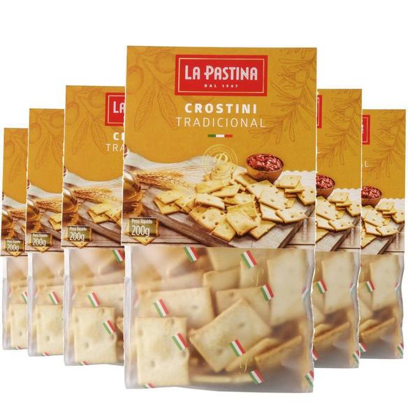 Imagem de 6x Crostini Italiano LA PASTINA Tradicional 200g