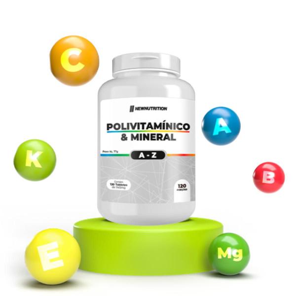 Imagem de 6x Multivitamínico De A-Z 120 Tabletes New Nutrition