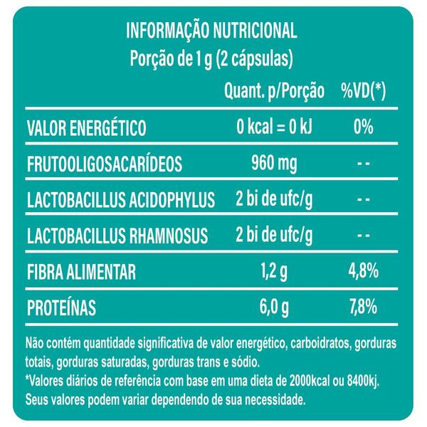 Imagem de 6x Probi3 Lactobacillus- Probiótico- 30 Caps.- Natunéctar