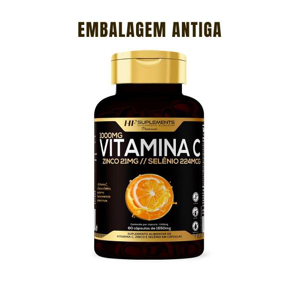 Imagem de 6x VITAMINA C PREMIUM 60 CAPS HF SUPLEMENTOS