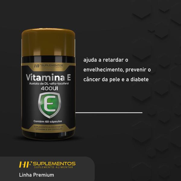 6x vitamina e 400ui alfa tocoferol 60 caps hf suplements - HF SUPLEMENTOS Imagem de 6x vitamina e 400ui alfa tocoferol 60 caps hf suplements