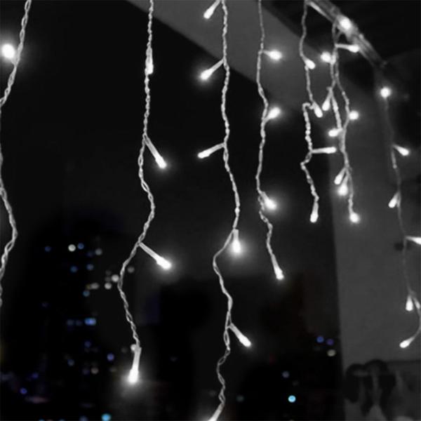 Imagem de 7 Metros Cascata Com 300 Lampadas Led Pisca Natal