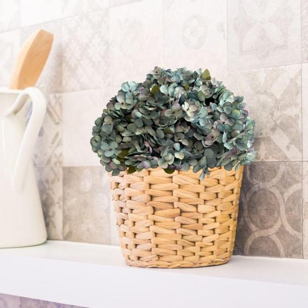 7 Mini buquê hortênsia flor artificial perfeita para festas e casamentos de decoração de casa DIY - DE1923 - Decora Flores Artificiais Imagem de 7 Mini buquê hortênsia flor artificial perfeita para festas e casamentos de decoração de casa DIY - DE1923
