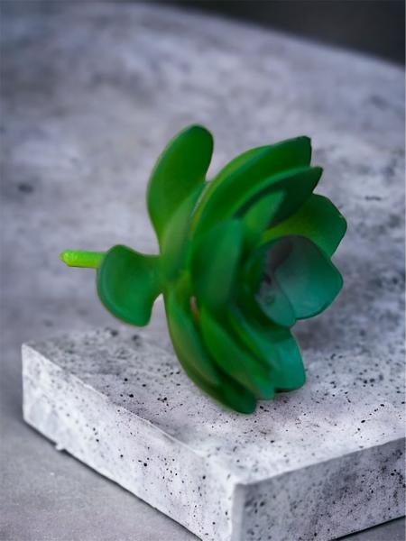 Imagem de 7 Mini Suculenta Planta Artificial Permanente Sem Cachepot