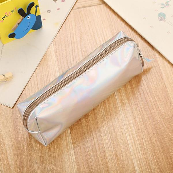 Imagem de 7*pcs Simples Laser Pencil Case, Creative Cute Pencil Case