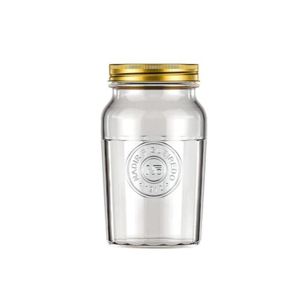 7 Pote Americano Mantimento Café Vidro Vintage 1L Nadir - NADIR FIGUEREIDO Imagem de 7 Pote Americano Mantimento Café Vidro Vintage 1L Nadir