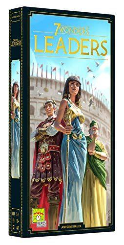 Imagem de 7 Wonders Leaders Board Game EXPANSION - New Edition   de Jogos de Tabuleiro da Família Jogo de tabuleiro para adultos e  familiar  de Jogo de Tabuleiro de Estratégia 3-7 Jogadores  Idades a 10 anos ou mais  Made by Repos Production