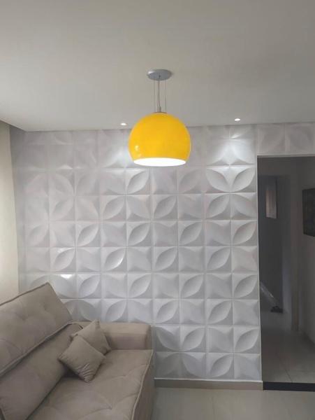 Imagem de 70 Placas 3d Pvc Revestimento Decorativa Alto Relevo 50x50 