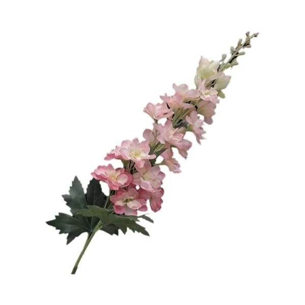 Imagem de 75cm De Comprimento Artificial Jacinthus Seda Delphinium Flores Para Casa Sala Estar Arranjo Vaso