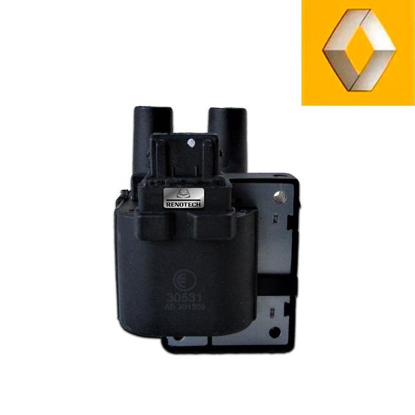 Imagem de 7700100589 - bobina igniçao - conector preto - compatível com motor - 1.6 8v k7m - ano de 1997 até 1999 - megane i