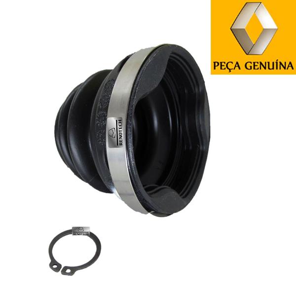 Imagem de 7701209927 - coifa do câmbio - automático - 22x68mm - lado direito / esquedo - motores 2.0 16v f4r / 2.0 16v m4r - a partir de 2001 - scenic i / fluen