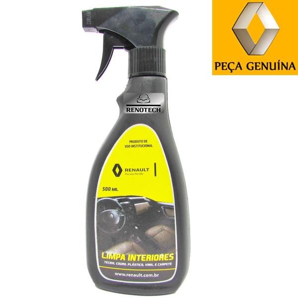 7711733121 - limpa interiores - 500 ml - renault car care - RENAULT GENUINA Imagem de 7711733121 - limpa interiores - 500 ml - renault car care