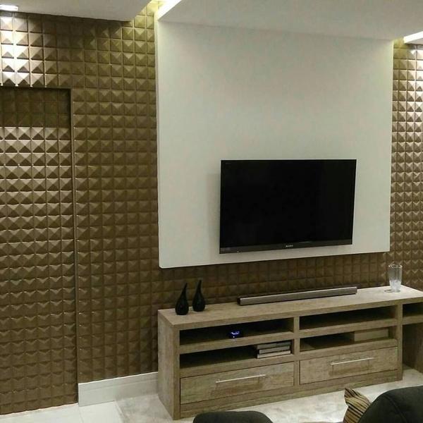 Imagem de 7m² Placas De Luxo Revestimento 3d Pvc Alto Relevo Envio 24h