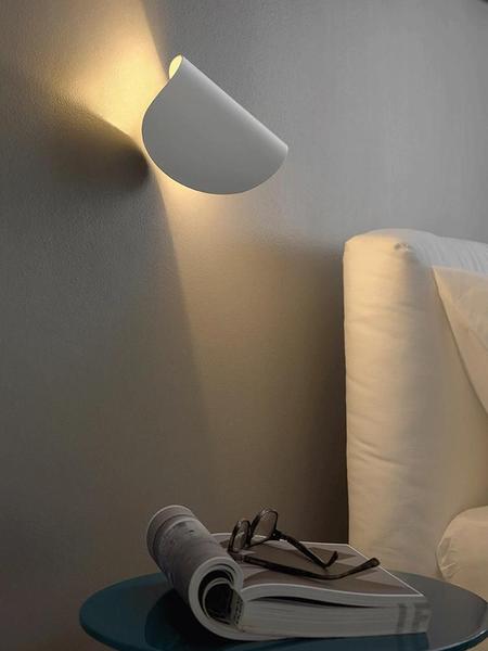 Imagem de 7W Bedside Wall Lamp Pode Girar Led Lâmpadas Criativas Corredor de Parede Sala de Estar Cama Cama Luz de cabeceira interior e ao ar livre Lâmpadas de parede interior led (luz quente)