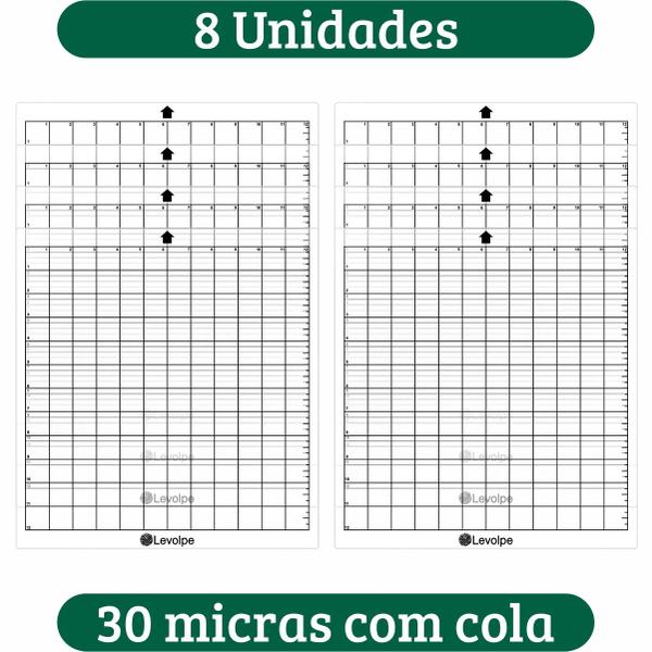 Imagem de 8 Bases De Corte P/ Silhouette Cameo Plotter Com Cola 30x30