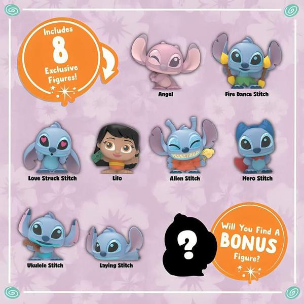 Imagem de 8 Bonecos Colecionáveis Stitch - Doorables Disney 3982 Sunny